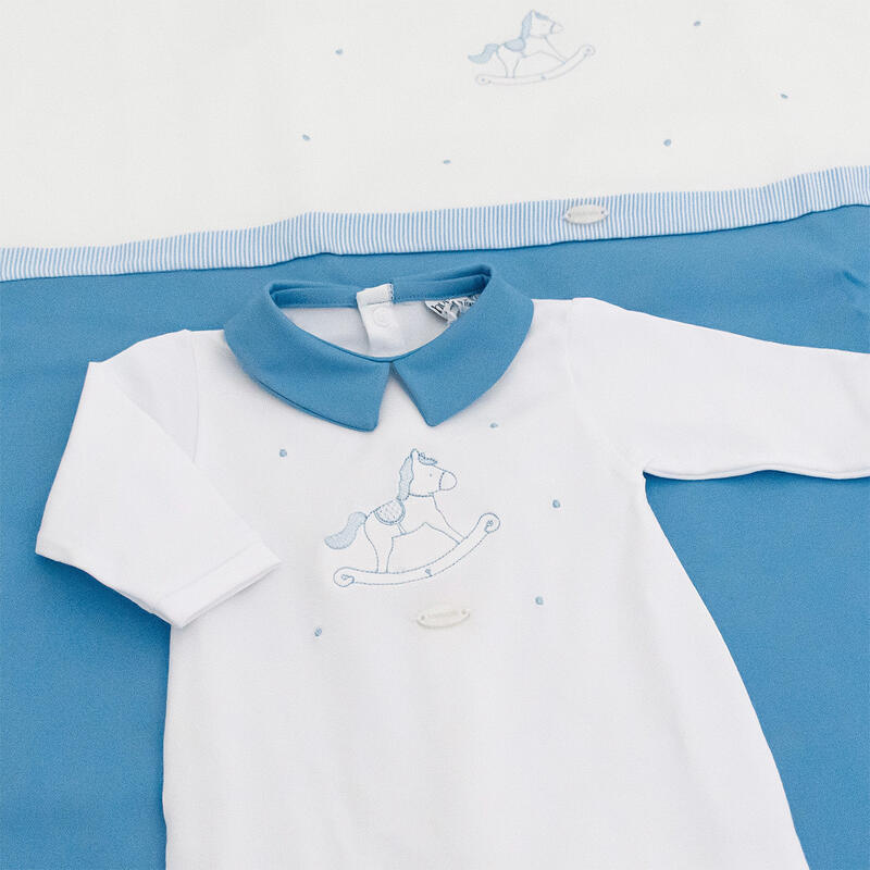 SET NEONATO COPERTINA+TUTINA+ CAPPELLINO+SCARPETTE BuyBuy24 Abbilgiamento e Biancheria