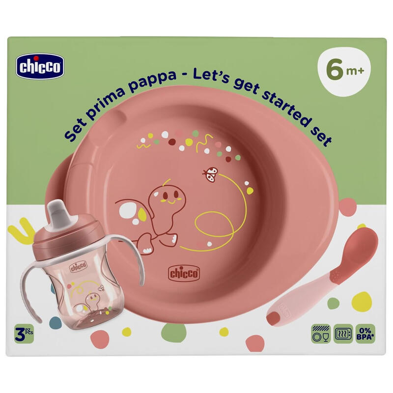 SET PAPPA 6M+ ROSA BuyBuy24 Abbilgiamento e Biancheria