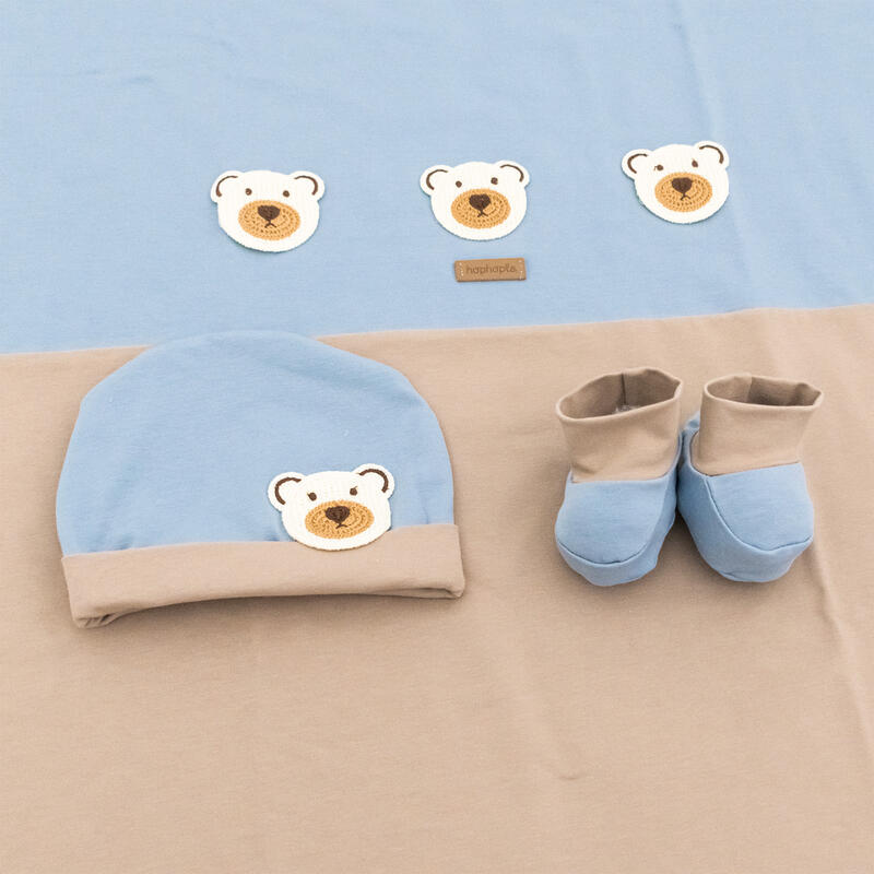 SET PRIMA NASCITA CORREDINO ESTIVO IN JERSEY BuyBuy24 Abbilgiamento e Biancheria