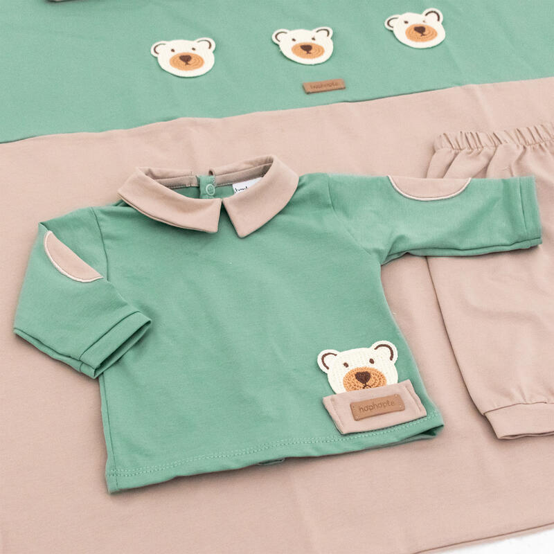 SET PRIMA NASCITA CORREDINO ESTIVO IN JERSEY BuyBuy24 Abbilgiamento e Biancheria