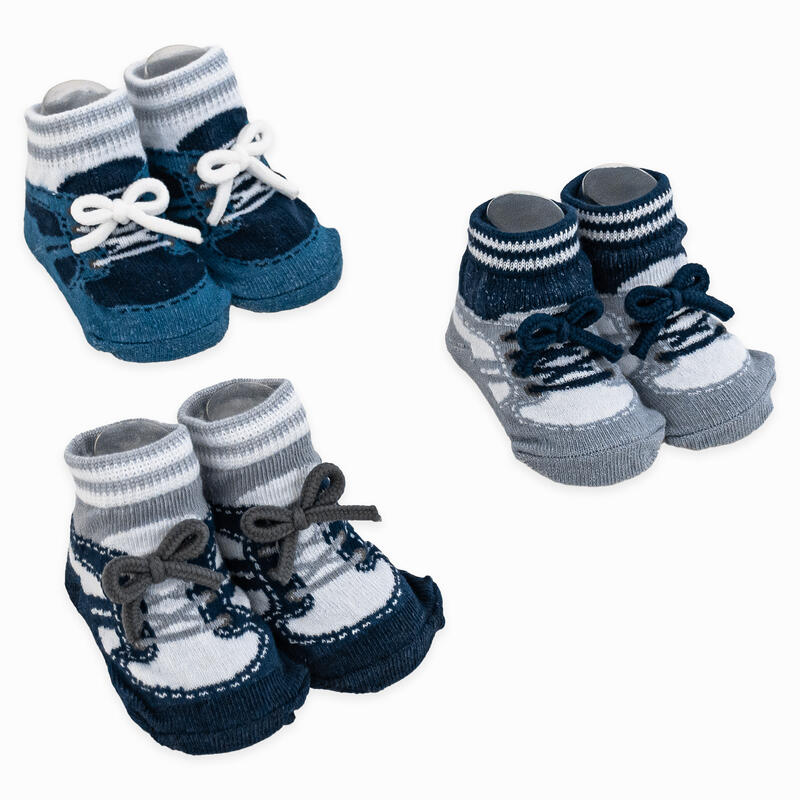 SET REGALO 3 SCARPETTE IN FILO DI COTONE BuyBuy24 Abbilgiamento e Biancheria