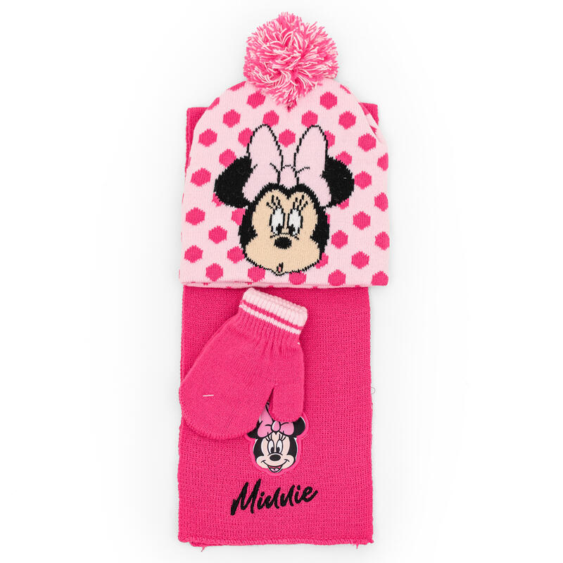 SET REGALO CAPPELLINO+SCIARPA+ GUANTO MINNIE BuyBuy24 Abbilgiamento e Biancheria