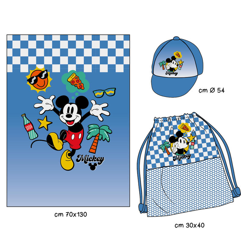 SET REGALO CAPPELLO+TELO MARE+ ZAINETTO BuyBuy24 Abbilgiamento e Biancheria