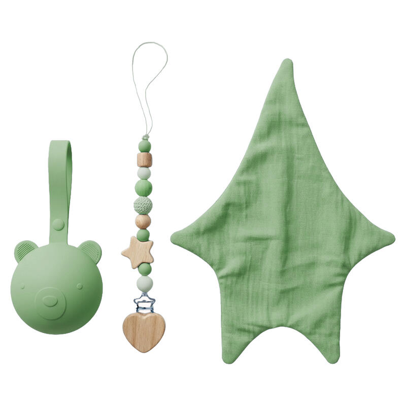 SET REGALO NEONATO CON DOU DOU PORTACIUCCIO E CATENELLA BuyBuy24 Abbilgiamento e Biancheria