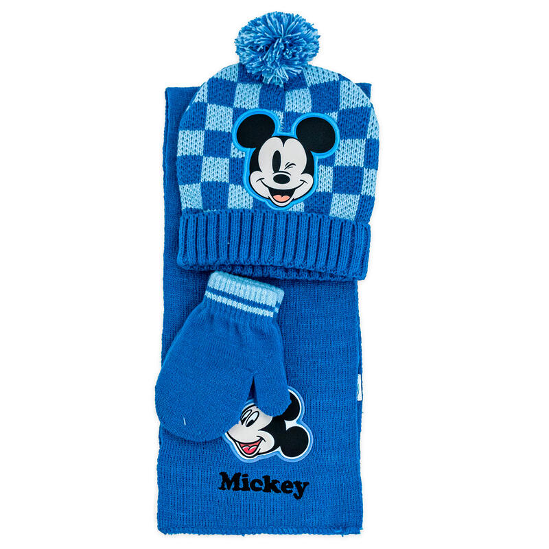 SET SCIARPA + CAPPELLINO + GUANTI MICKEY BuyBuy24 Abbilgiamento e Biancheria