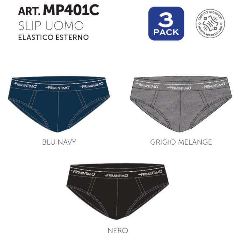 SLIP UOMO COTONE ELASTICIZZATO BuyBuy24 Abbilgiamento e Biancheria