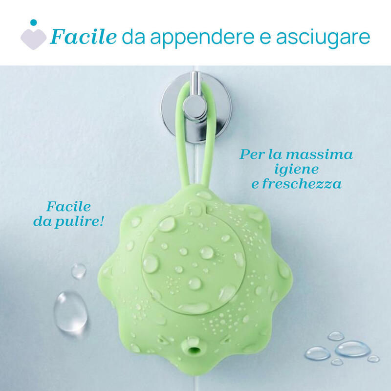 SPAZZOLA CORPO DISPENSER BuyBuy24 Abbilgiamento e Biancheria