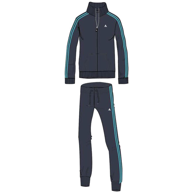 TUTA DONNA FELPA NON GARZATA FULL ZIP BuyBuy24 Abbilgiamento e Biancheria