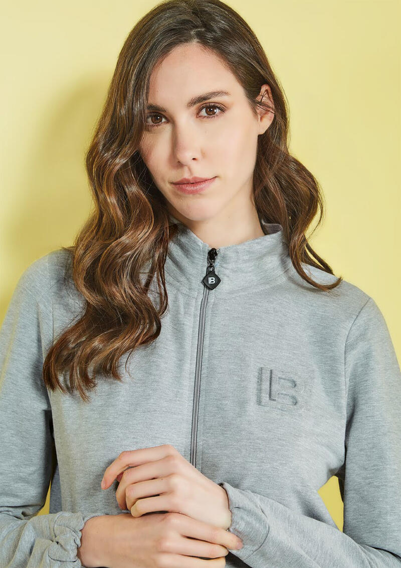 TUTA DONNA FELPA NON GARZATA FULL ZIP BuyBuy24 Abbilgiamento e Biancheria