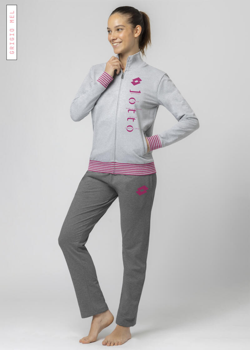 TUTA DONNA FELPA NON GARZATA LOTTO BuyBuy24 Abbilgiamento e Biancheria