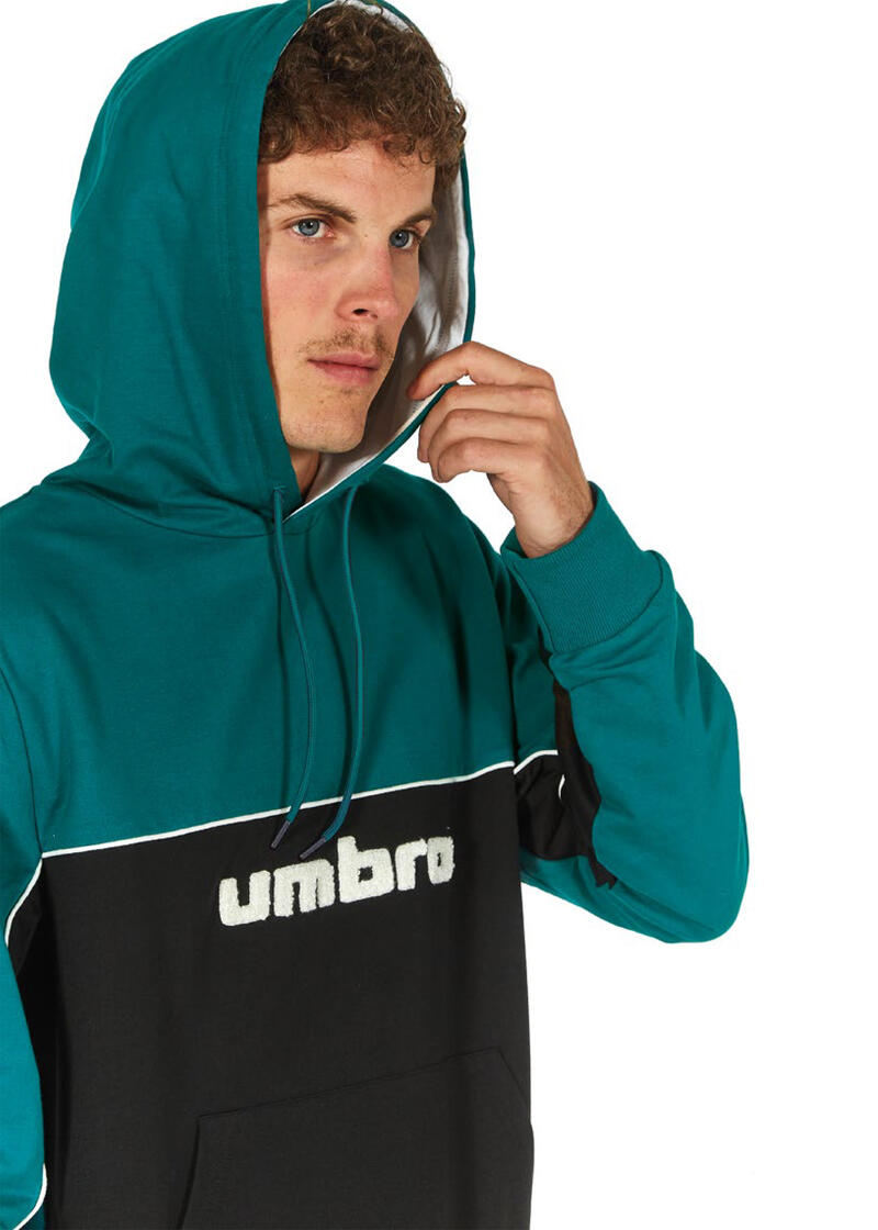 TUTA UOMO FELPA NON GARZATA CON CAPPUCCIO BuyBuy24 Abbilgiamento e Biancheria